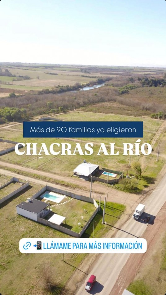 VENTA DE LOTES FINANCIADOS EN PESOS EN STROBEL , DIAMANTE