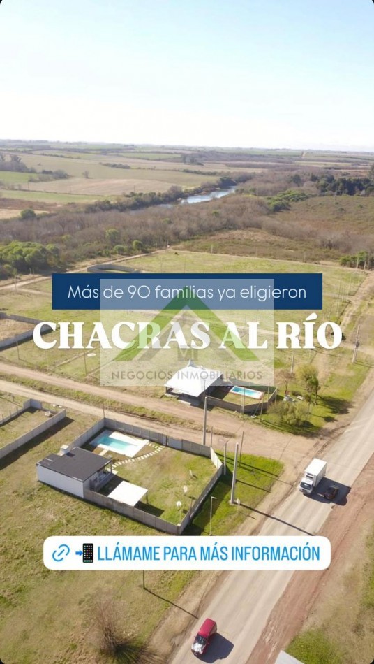 VENTA DE LOTES FINANCIADOS EN PESOS EN STROBEL , DIAMANTE